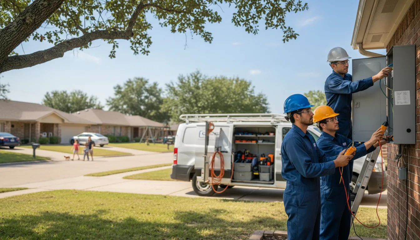 Certified electrician providing emergency electrical services in Fulton, OH